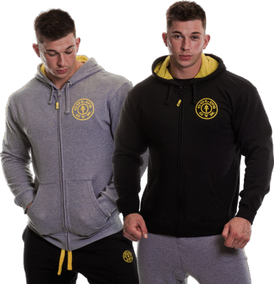 GGSWT007 Golds Gym Zipper Hoodie Joe - S
