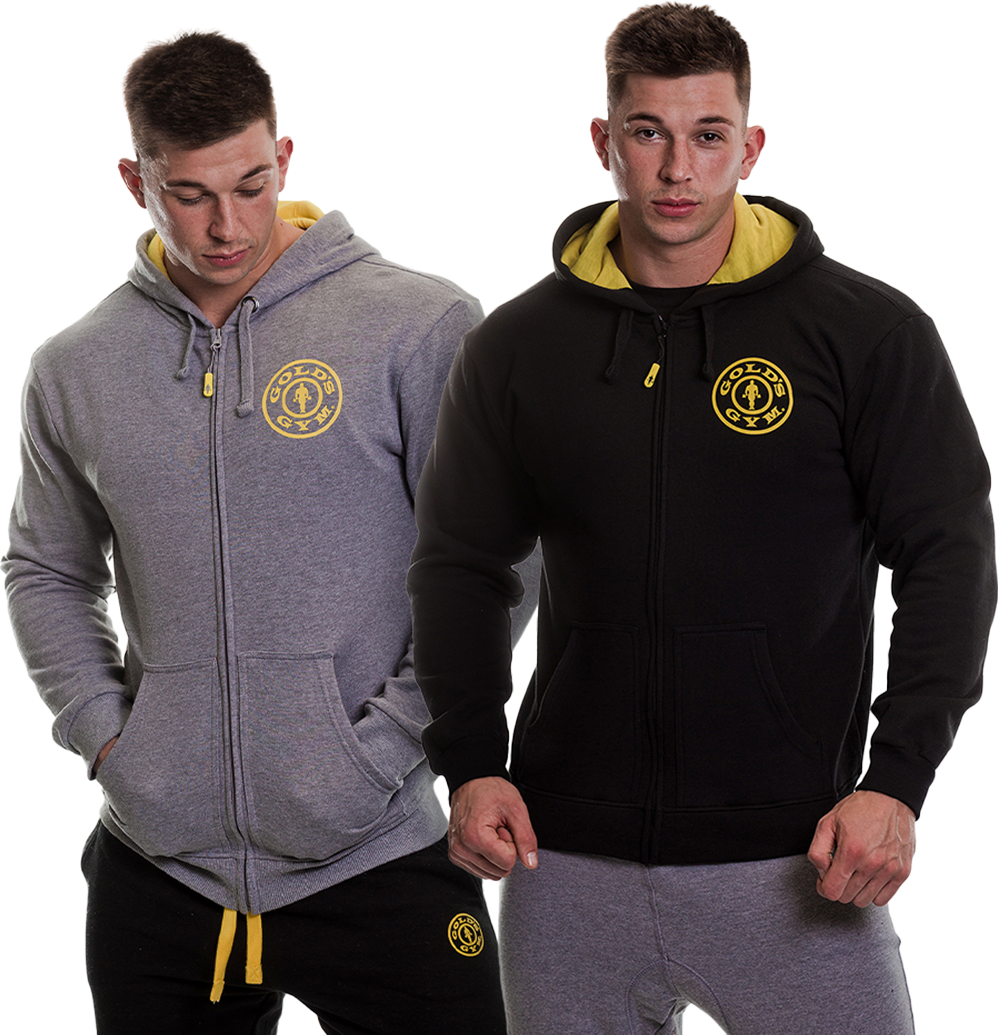GGSWT007 Golds Gym Zipper Hoodie Joe - S