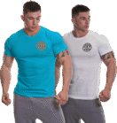 GGTS001 Golds Gym T-Shirt Logo Chest