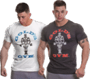 GGTS002 Golds Gym T-Shirt Muscle Joe - S