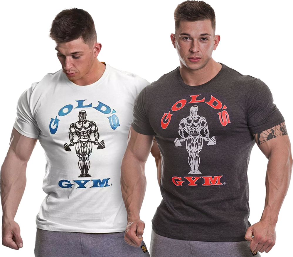 GGTS002 Golds Gym T-Shirt Muscle Joe - S