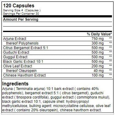 GN Heart Support Complex - 120 caps - Afbeelding 2
