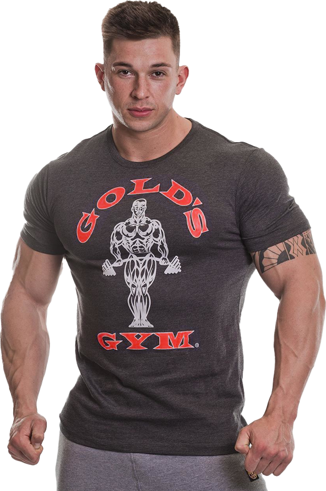 GGTS002 Golds Gym T-Shirt Muscle Joe - S - Afbeelding 2