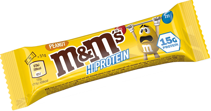 M&M's Protein Bar - 12 x  - Original - Afbeelding 3