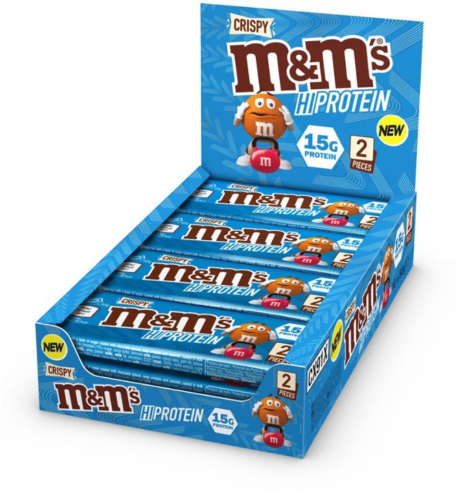M&M's Protein Bar Crispy - 12 x