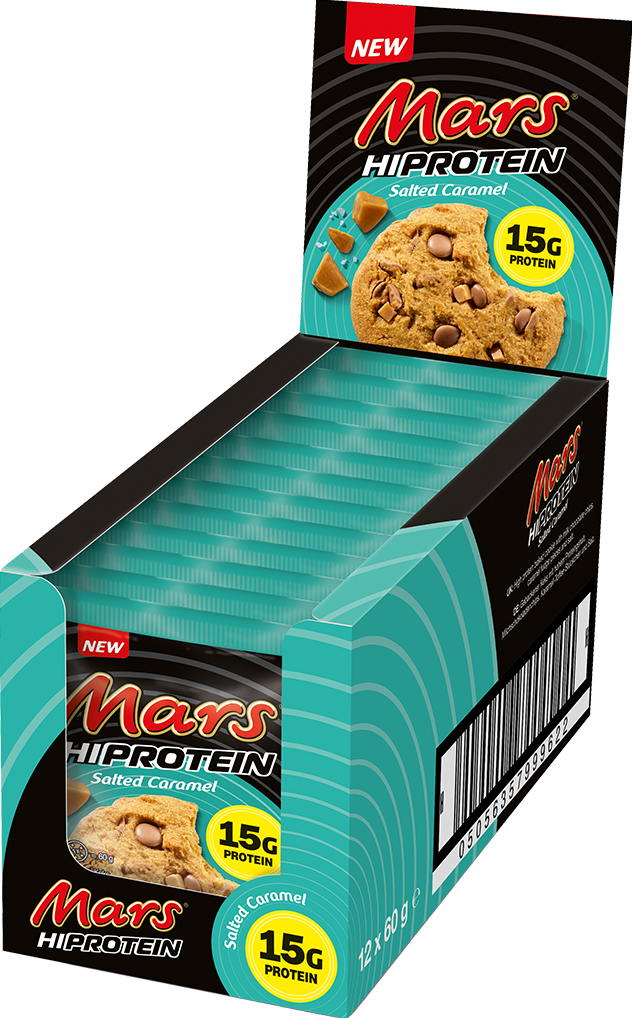 Mars HiProtein Cookie - 12 x  - Salted Caramel