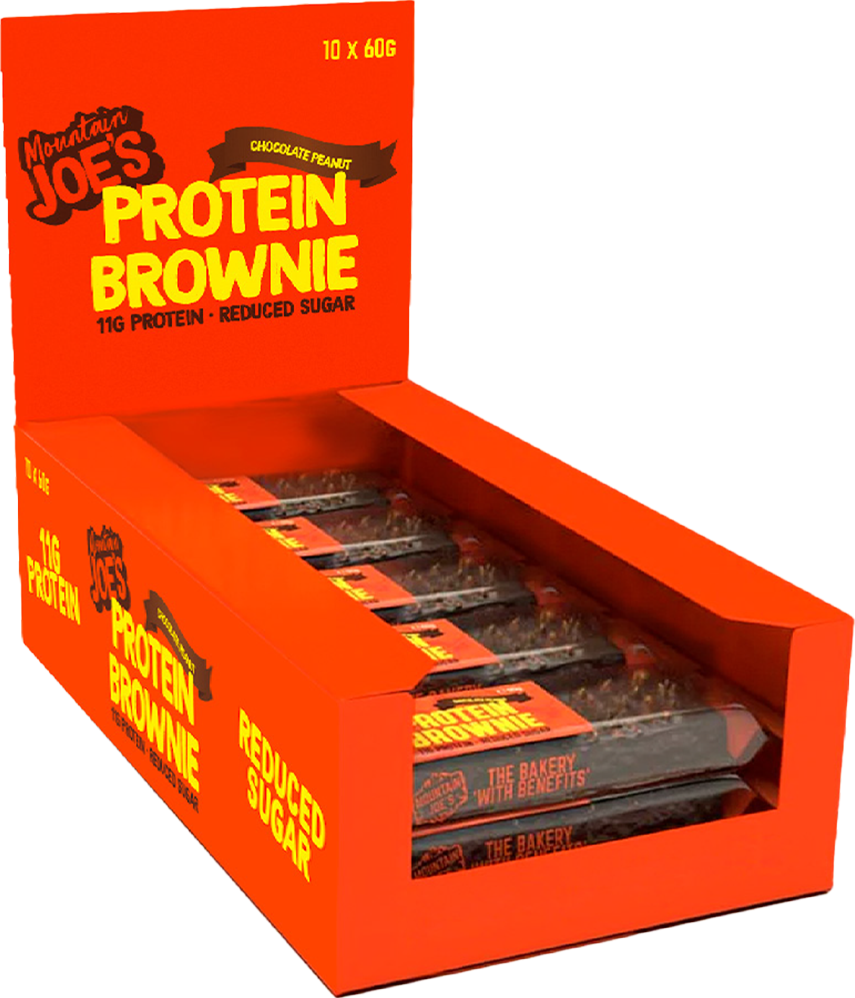Mountain Joe's Protein Brownie - 10 x - Afbeelding 4