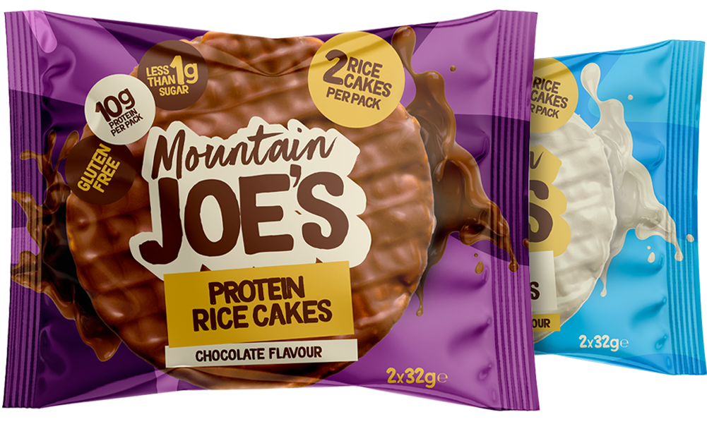 Mountain Joe's Protein Rice Cakes - 12 x