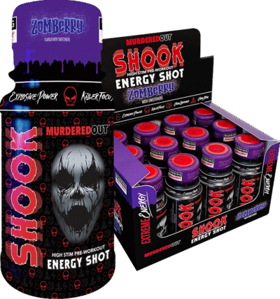 SHOOK Energy Shots – 12 x 60 ml – Zomberry - Afbeelding 2