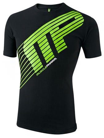 MusclePharm MPM6 Mens T-Shirt Sportline - Black