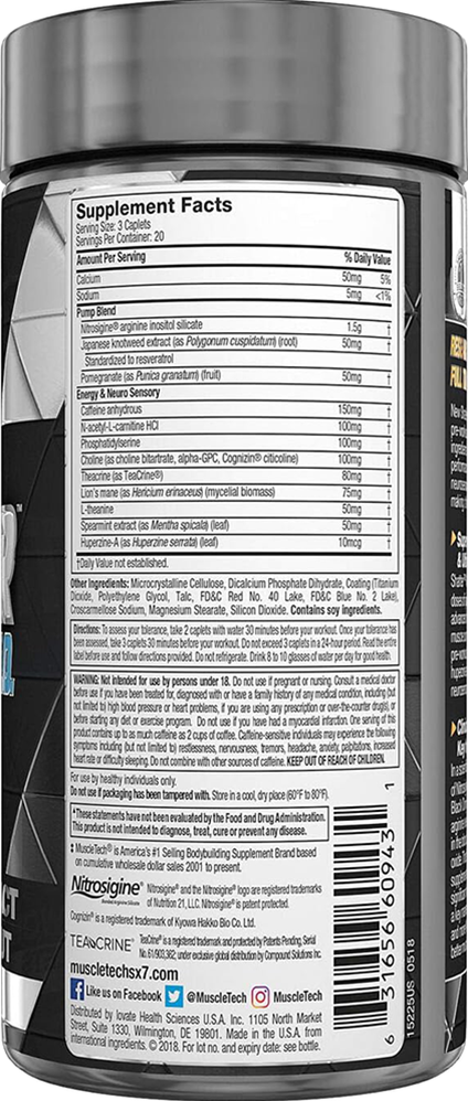 Black Onyx Neuro NO – 60 caps - Afbeelding 2