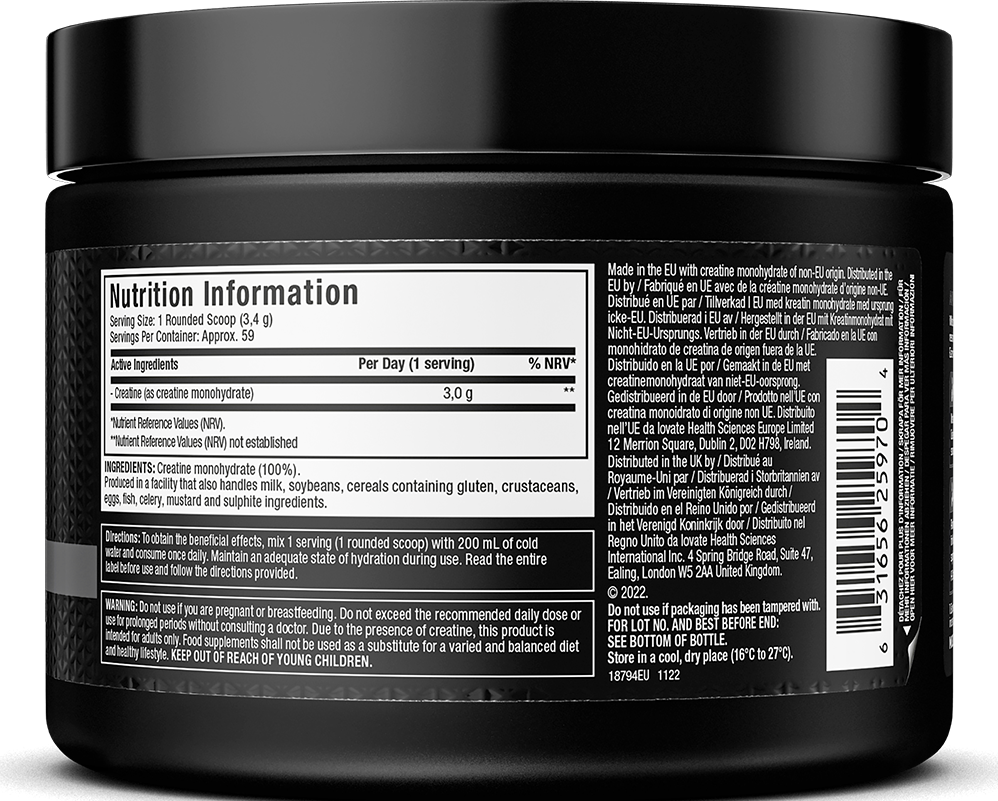 Platinum 100% Creatine Monohydrate - Afbeelding 2