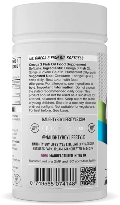 Omega 1000 mg – 90 softgels - Afbeelding 3