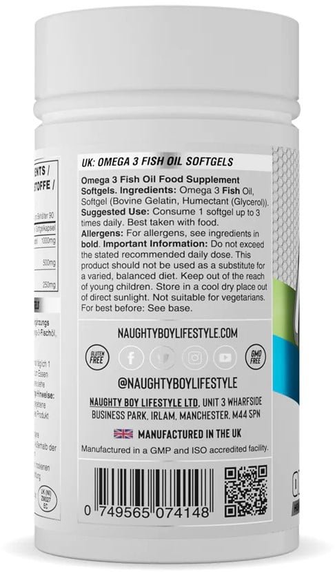 Omega 1000 mg – 90 softgels - Afbeelding 3