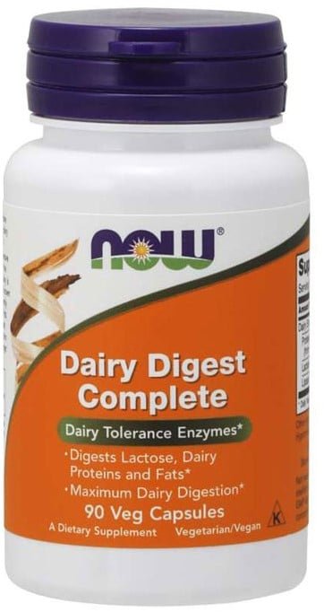 NOW2956 Dairy Digest Complete – 90 veg caps