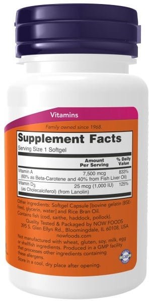 NOW361 Ultra A&D – 100 softgels - Afbeelding 2