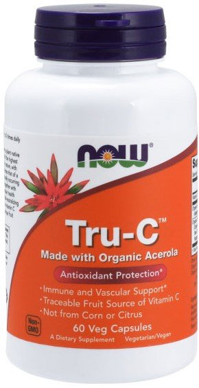 NOW707 Tru-C with Acerola – 60 veg caps