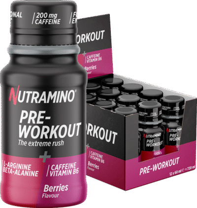 +Pro Pre-Workout Shot – 12 x 60 ml - Afbeelding 2