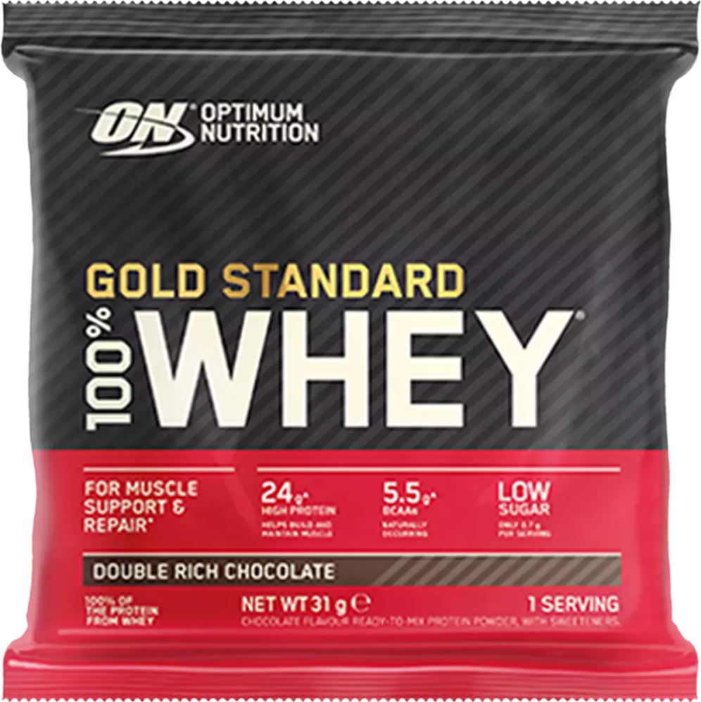 Gold Standard 100% Whey Sachets – 24 x - Afbeelding 2