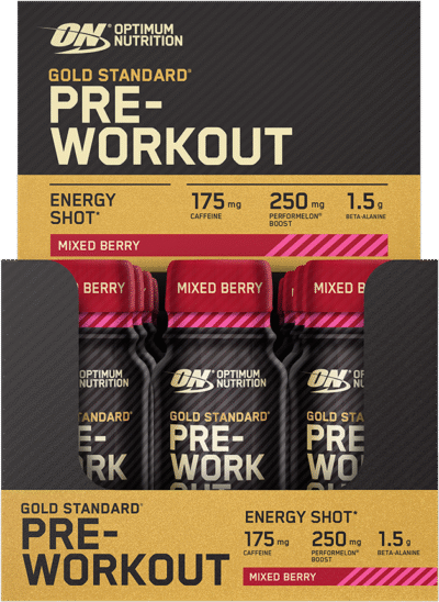 Gold Standard Pre-workout Shot – 12 x 60 ml - Afbeelding 3