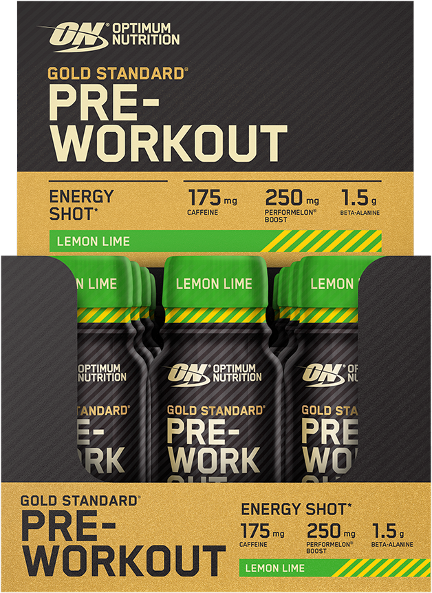 Gold Standard Pre-workout Shot – 12 x 60 ml - Afbeelding 2