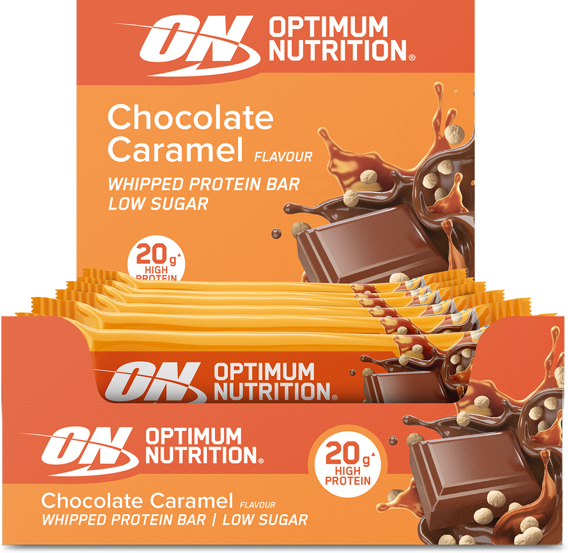 Whipped Protein Bar – 10 x  – Chocolate Caramel - Afbeelding 2