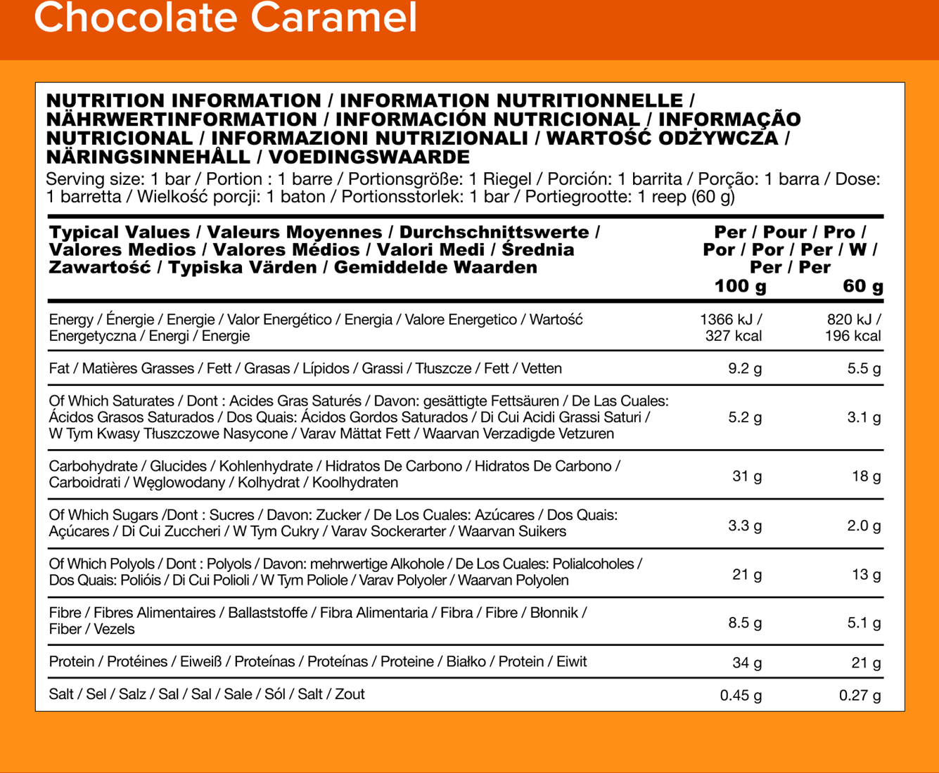 Whipped Protein Bar – 10 x  – Chocolate Caramel - Afbeelding 3