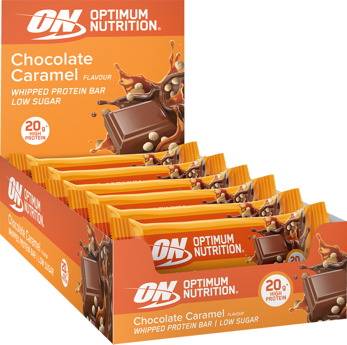 Whipped Protein Bar – 10 x  – Chocolate Caramel