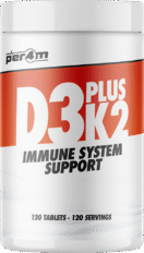 D3 Plus K2 – 120 Tablets