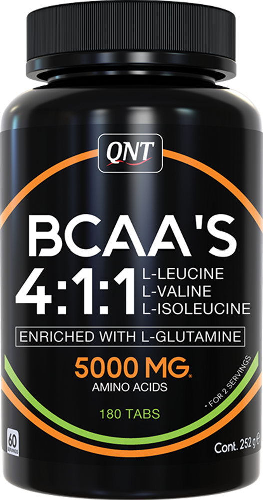 BCAA 4:1:1+ L-Glutamine – 180 tabs