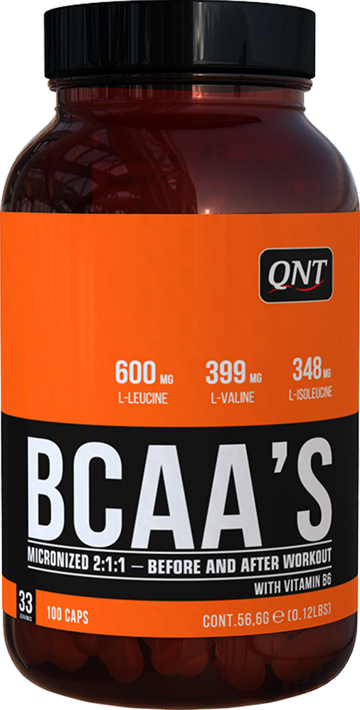 BCAA + Vit B6 – 100 caps