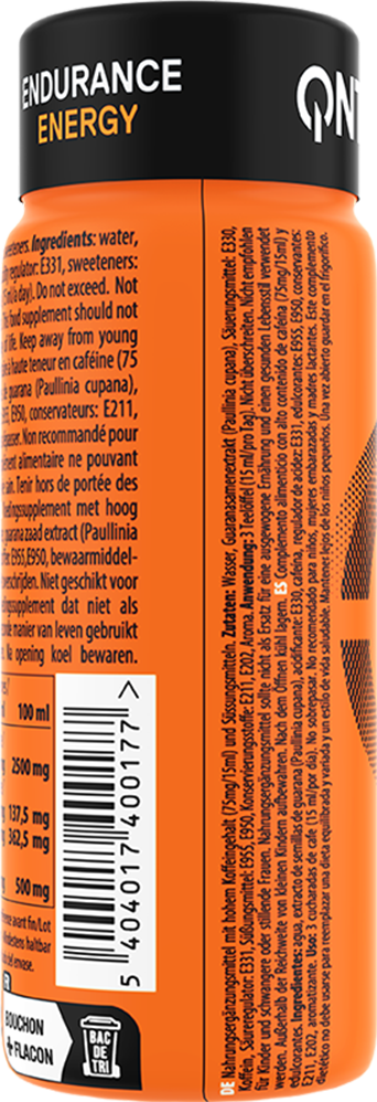 Guarana Kick 2000 mg – 12 x 80 ml – Bitter Coffee - Afbeelding 4