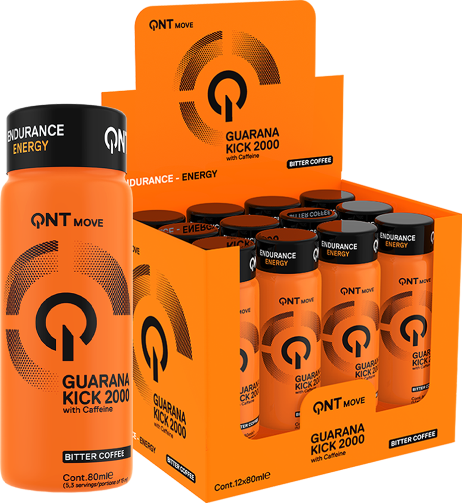 Guarana Kick 2000 mg – 12 x 80 ml – Bitter Coffee