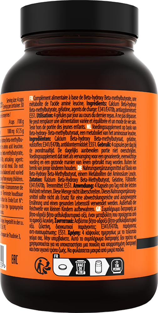 HMB – 120 caps - Afbeelding 3