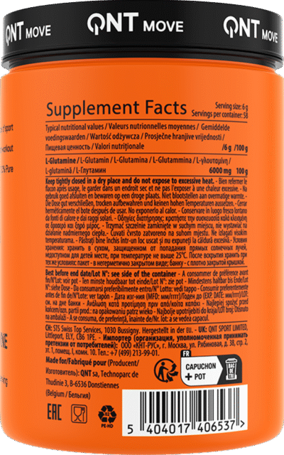 L-Glutamine 6000 mg - Afbeelding 2