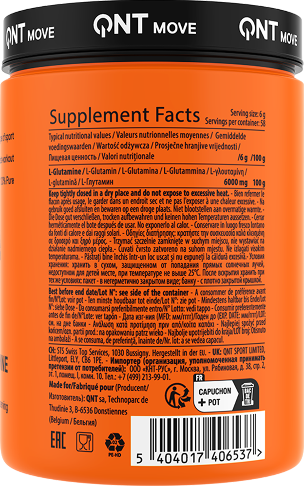 L-Glutamine 6000 mg - Afbeelding 2