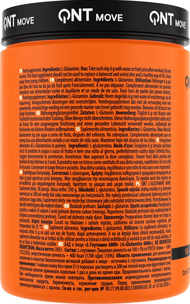 L-Glutamine 6000 mg - Afbeelding 3