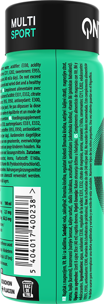 Magnesium Sport – 12 x 80 ml – Tropical - Afbeelding 4