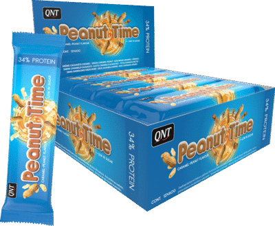 Peanut Time Bars 34% – 12 x