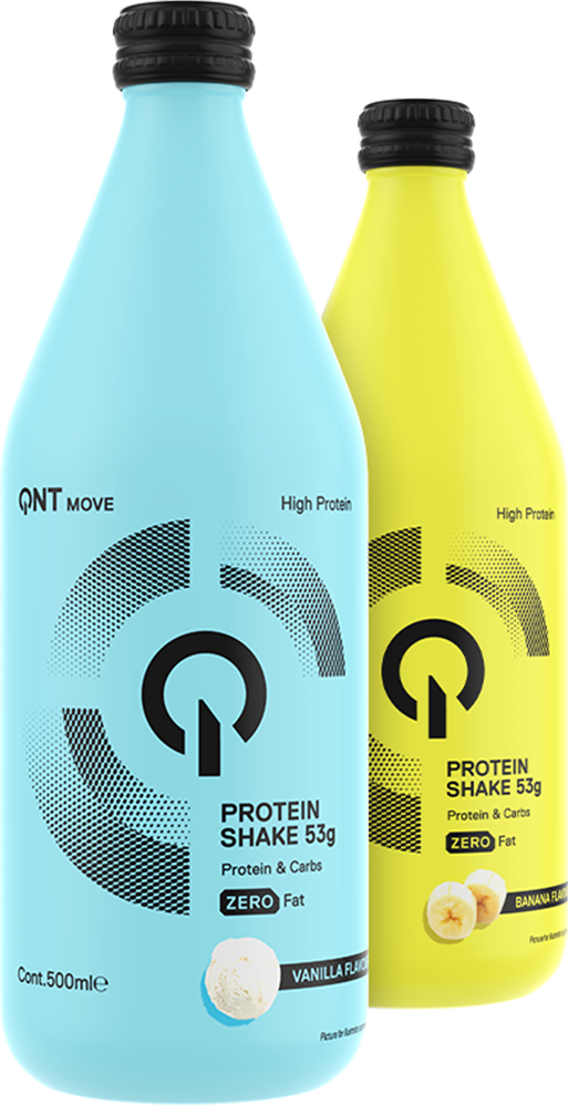 Protein Shake Glass Bottle – 12 x 500 ml