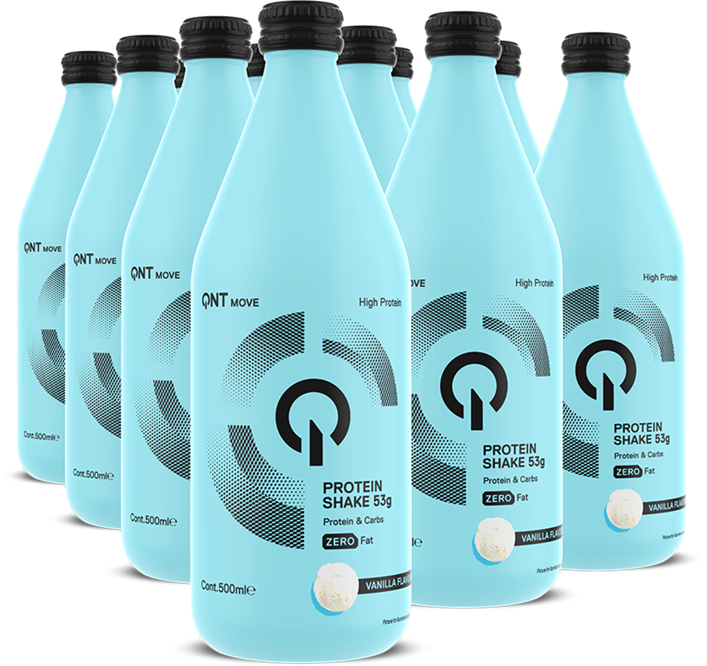 Protein Shake Glass Bottle – 12 x 500 ml - Afbeelding 2