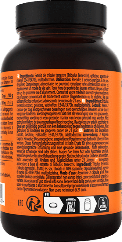 Tribulus Terrestris – 60 caps - Afbeelding 3
