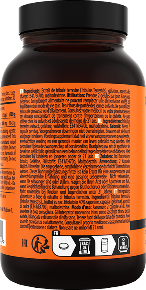 Tribulus Terrestris – 60 caps - Afbeelding 3