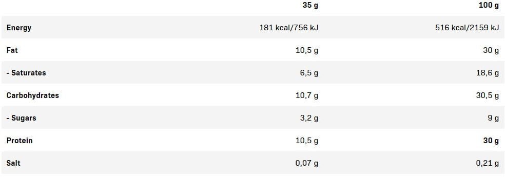 Vegan Protein Wafer – 12 x  – Hazelnut - Afbeelding 2