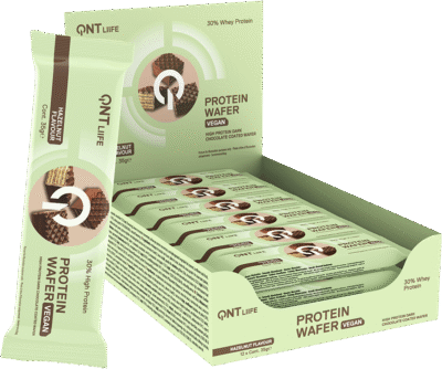Vegan Protein Wafer – 12 x  – Hazelnut