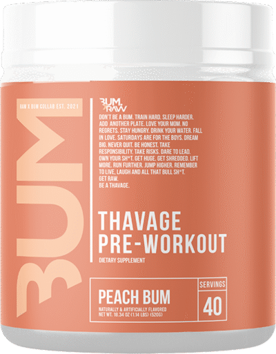 RAW CBUM Thavage Pre-Workout - 40 servings - Afbeelding 5