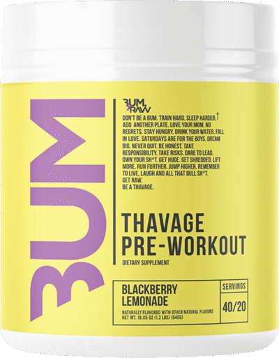 RAW CBUM Thavage Pre-Workout - 40 servings - Afbeelding 3
