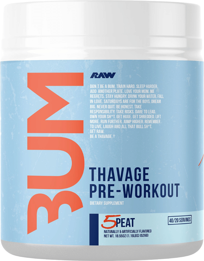 RAW CBUM Thavage Pre-Workout - 40 servings - Afbeelding 2