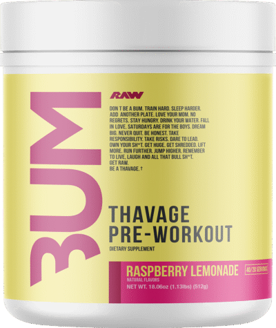 RAW CBUM Thavage Pre-Workout - 40 servings - Afbeelding 6