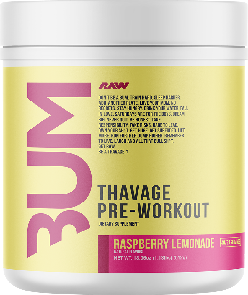 RAW CBUM Thavage Pre-Workout - 40 servings - Afbeelding 6